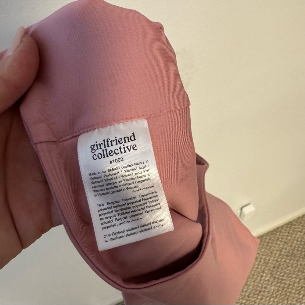 Girlfriend Collective Pink Bralette - Picture 3 of 4